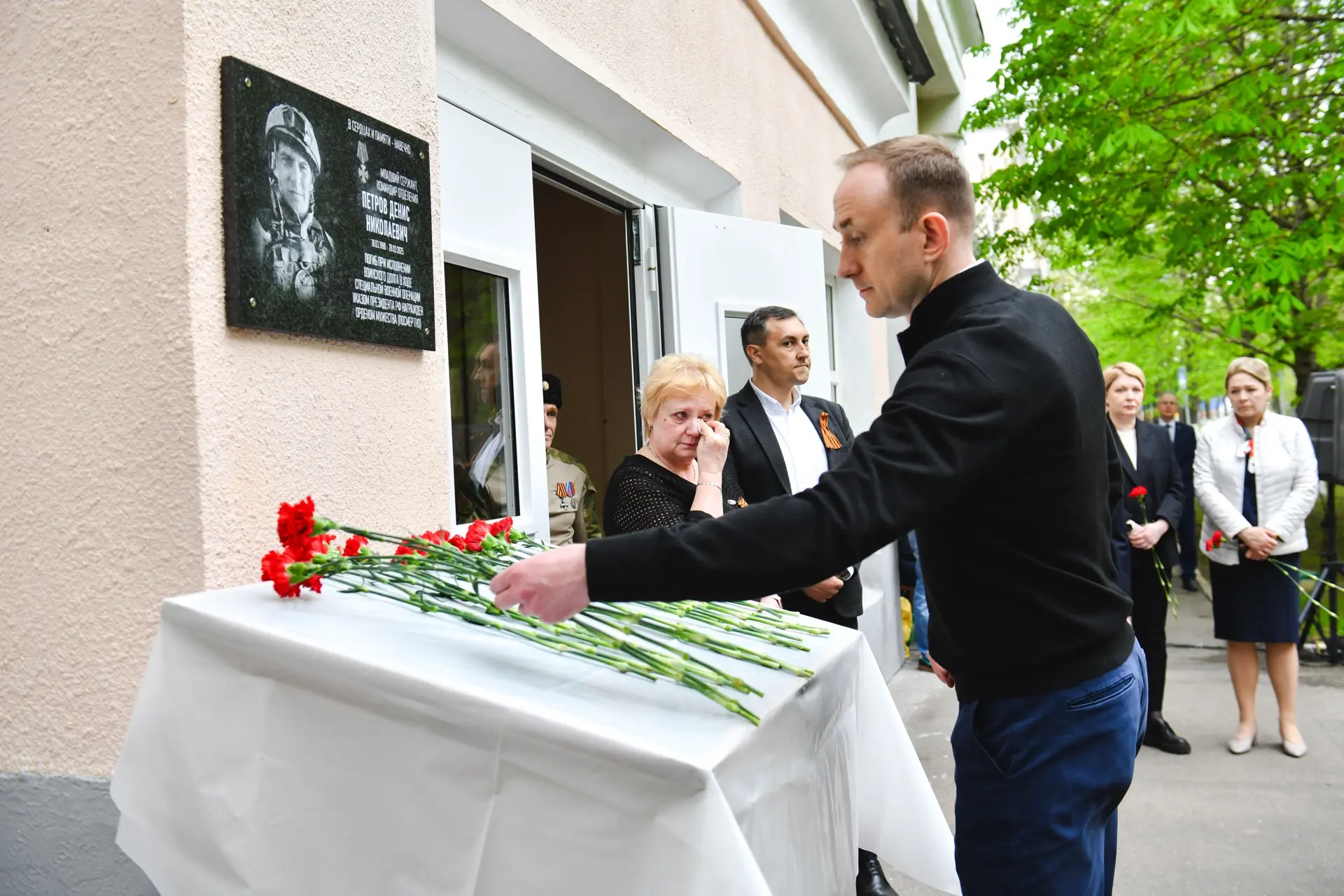 В Химках почтили память героев СВО и участников войны в Афганистане  В преддверии Дня Победы на терр