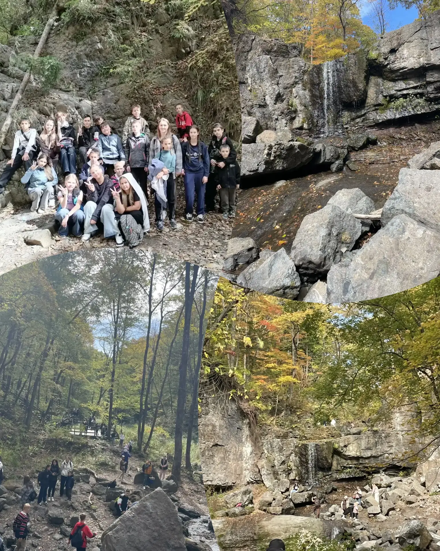 Сегодня 6Г отправился на Кравцовские водопады! 🌿💦