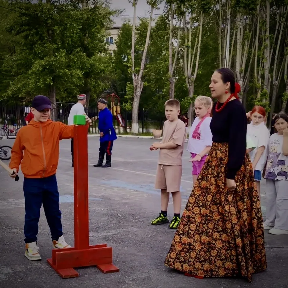 В нашем лагере прошла интерактивная игра «Казачок»! 🎉

Сегодня ребята окунулись в атмосферу казачьи