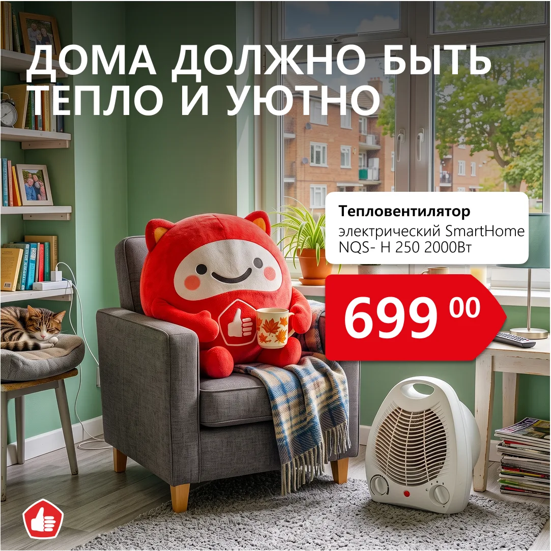Холода постепенно пробираются в дом, но у нас на этот случай есть план потеплее!