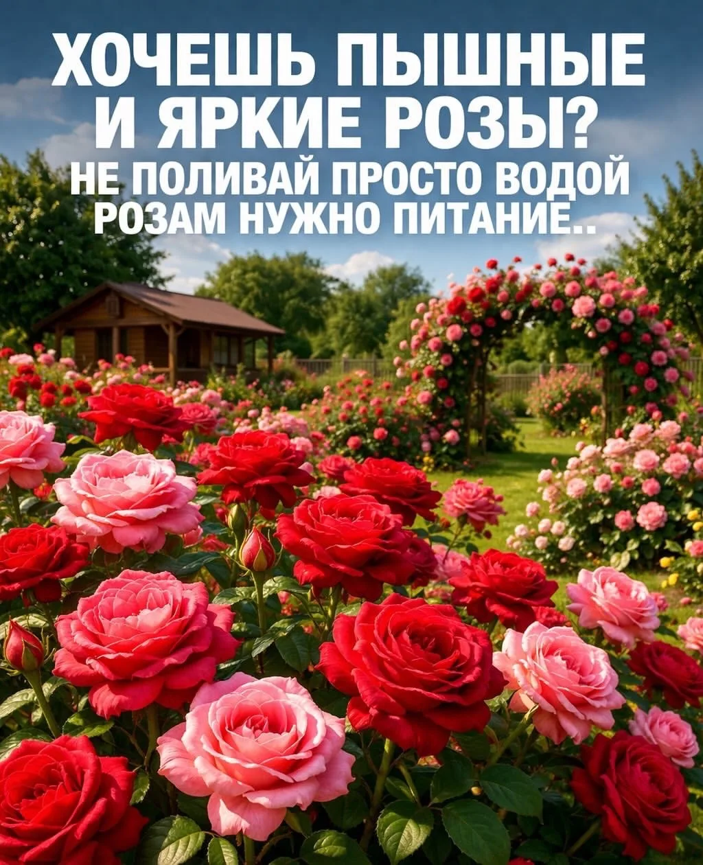 🌹Хотите пышные и яркие розы?
#цветы

Ставьте 👍, если пост полезен

Дачные идеи | Подписаться