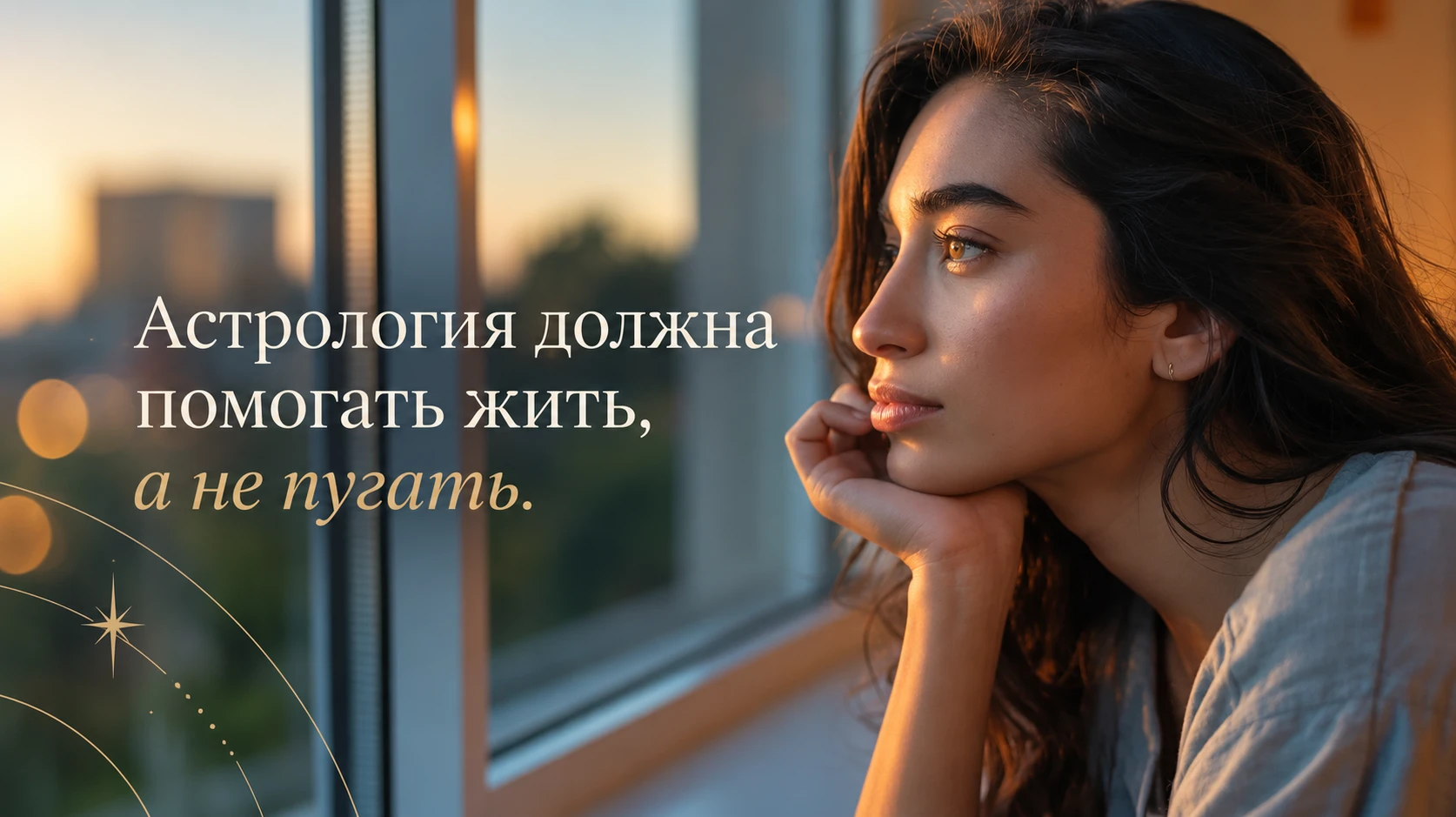 Астрология должна помогать жить, а не пугать.