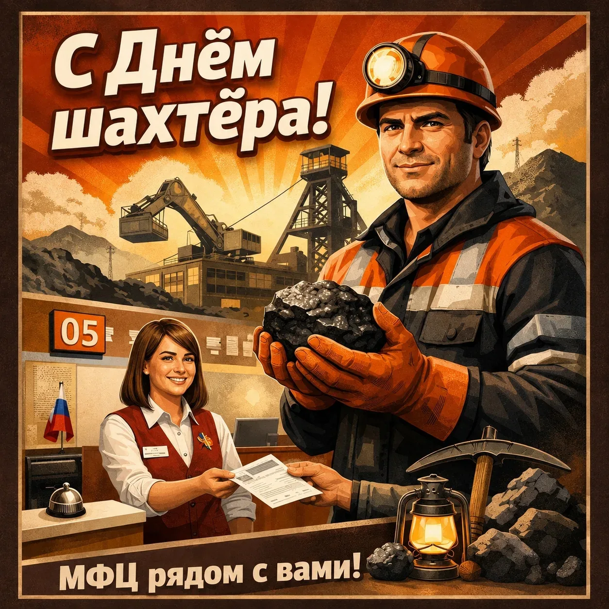 ⚒️ В воскресенье отмечается День шахтёра ⚒️