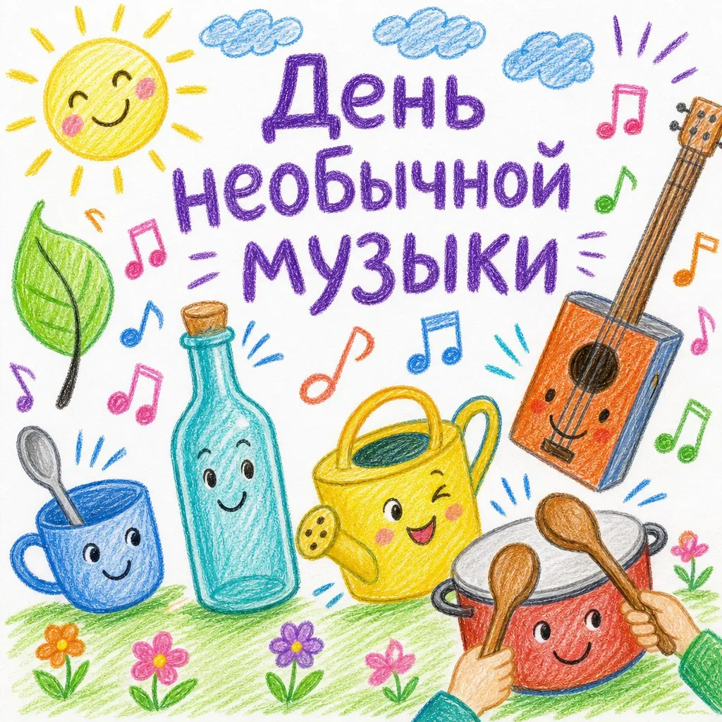 🎶🥁Сегодня наш детский сад превратился в одну большую творческую лабораторию, где звуч...