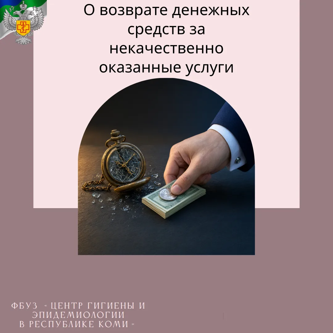 О возврате денежных средств за некачественно оказанные услуги