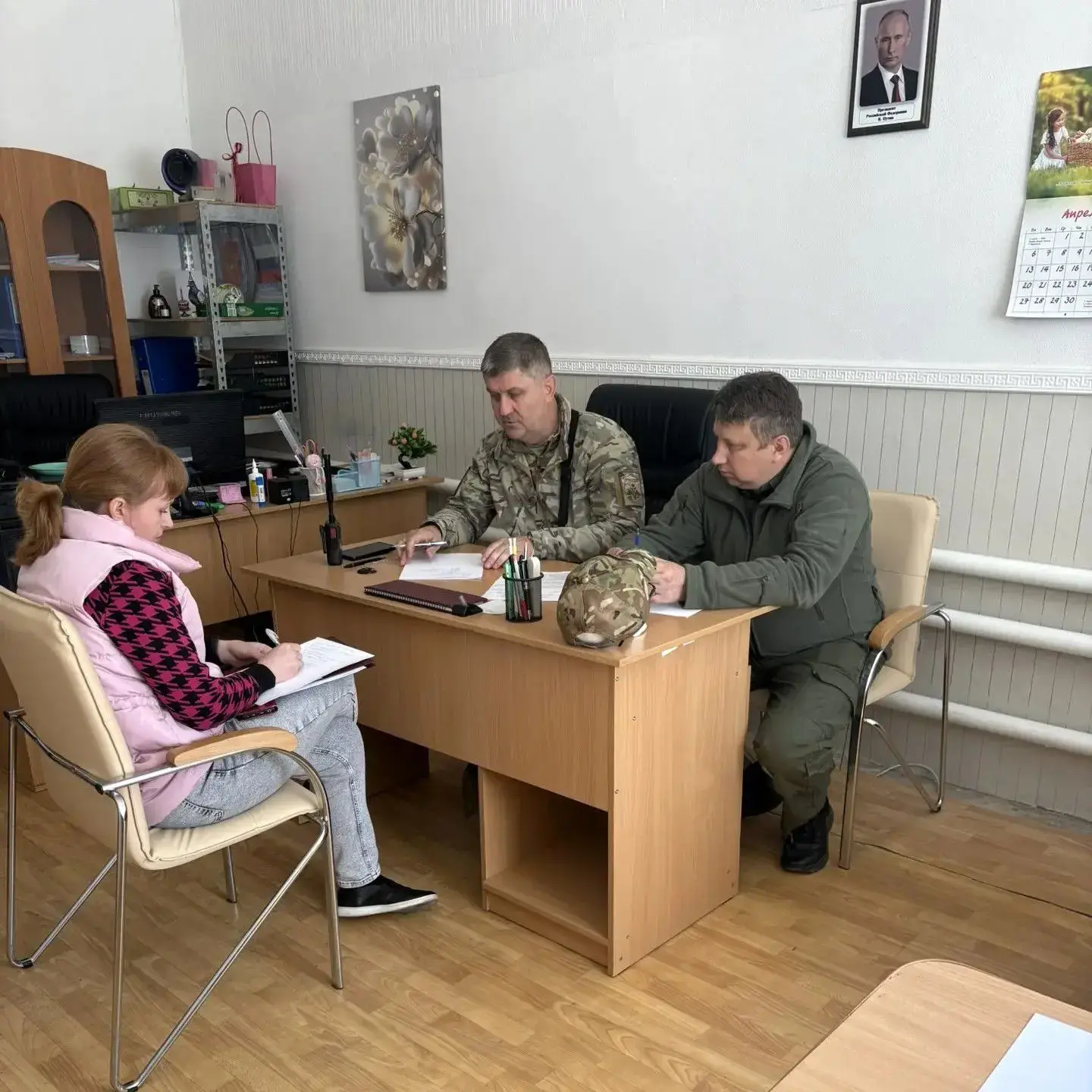 📋 Сегодня Глава Старобельского муниципального округа Владимир Чернев совместно со своими заместителя
