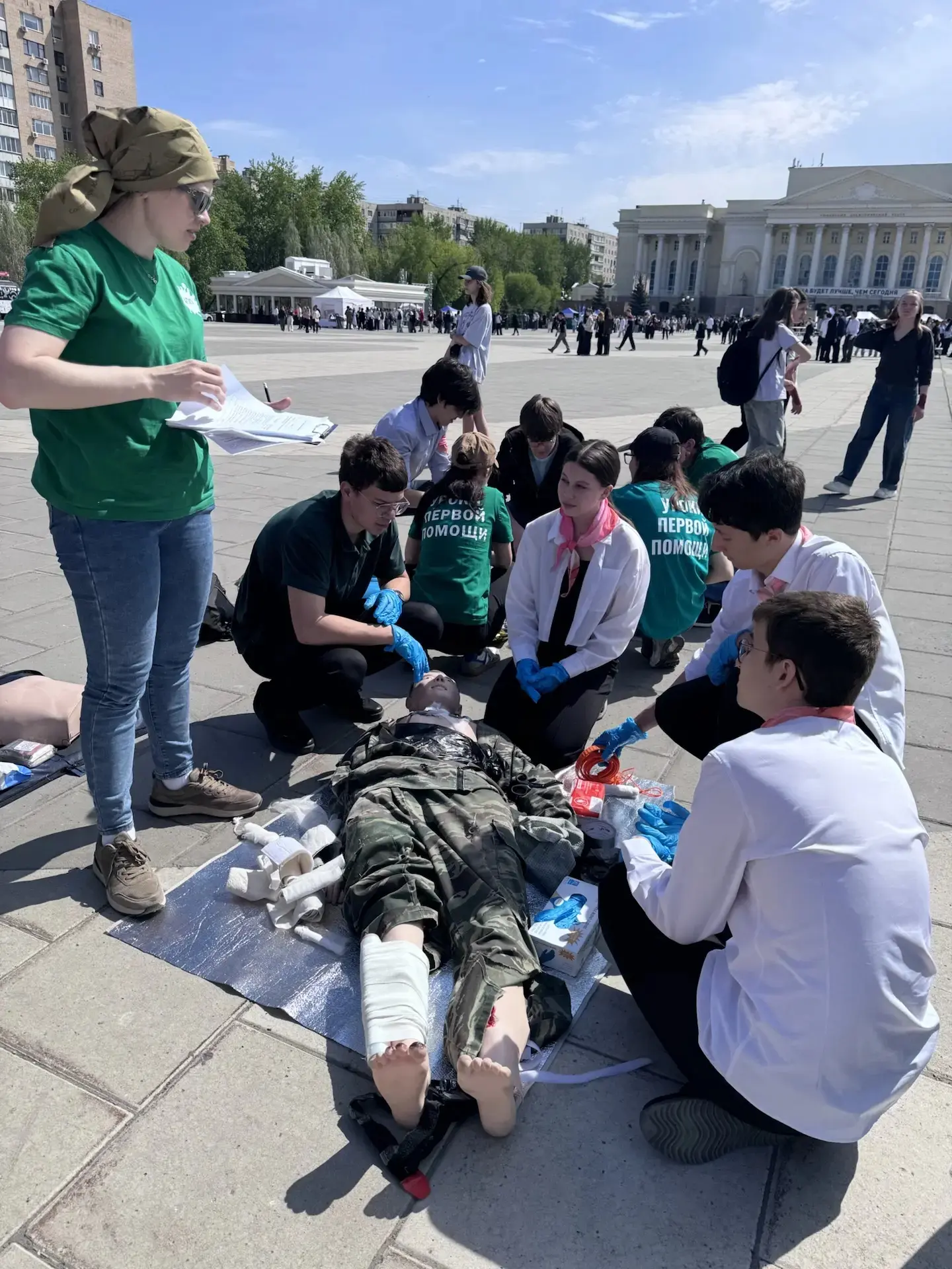 🏆 ЮНЫЙ СПАСАТЕЛЬ — 2026: наша команда в деле! 🚑  🙌 С гордостью сообщаем: сборная школы приняла участ
