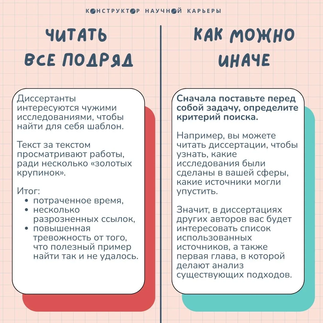 Как читать чужие диссертации и авторефераты с пользой  Часто на начальном этапе исследования руковод