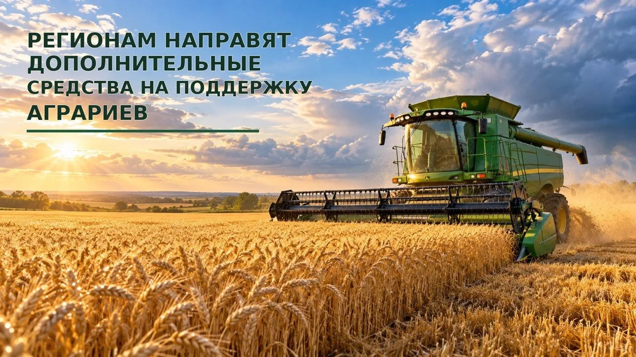 Регионам направят дополнительные средства на поддержку аграриев, пострадавших от неблаг...