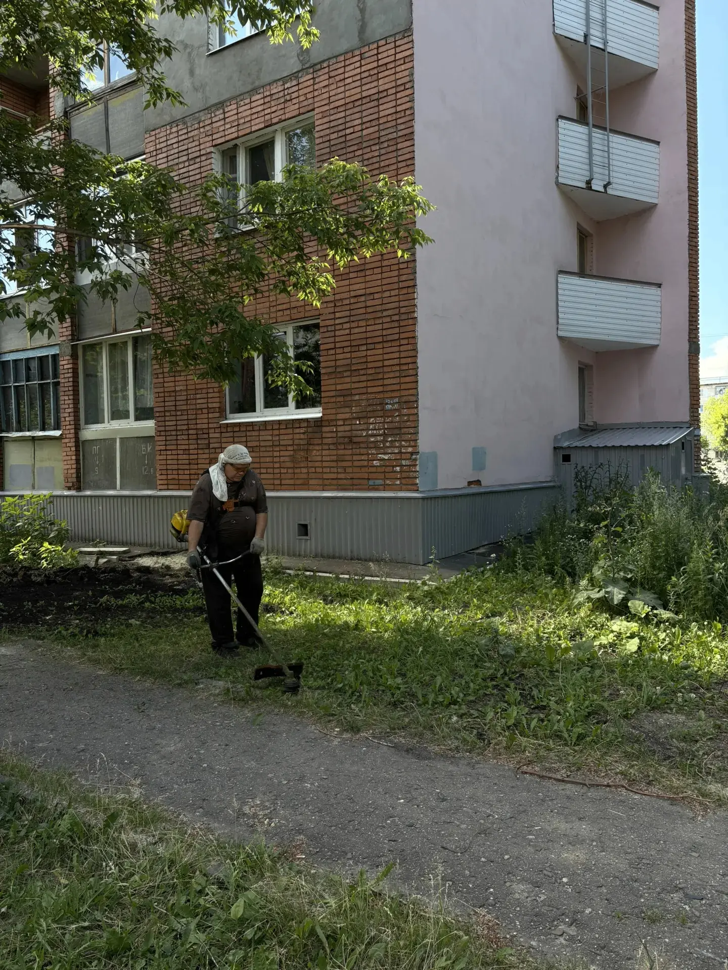 Покос травы по адресам: