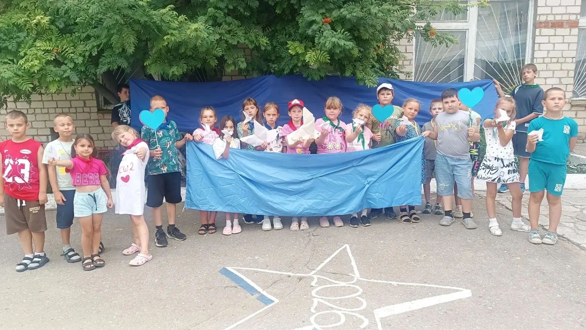 27июля наши мероприятия посвящены российскому флоту и дню памяти детей Донбасса.
День Военно-Морског