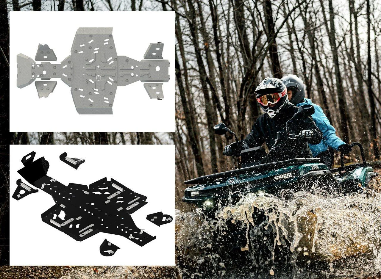 Предлагаем вашему вниманию защиту днища для техники CFMOTO CFORCE 400 EPS NEW/ 500 EPS ...