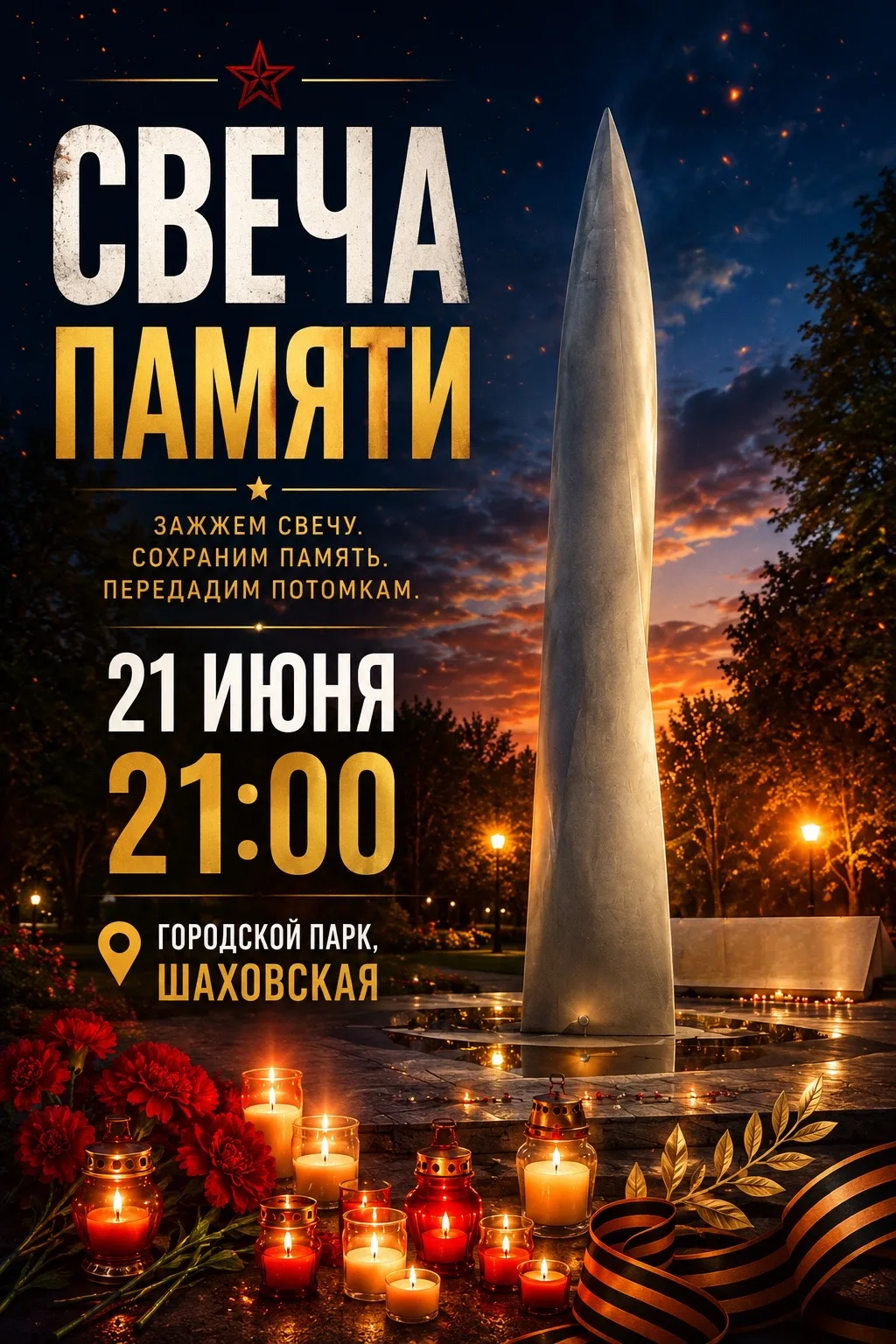 🕯️ СВЕЧА ПАМЯТИ: Зажги огонь в своей душе