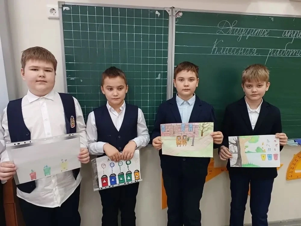 Эстафета добрых дел: в школе стартовала акция  «Месяц чистоты и благоустройства»  В рамках традицион