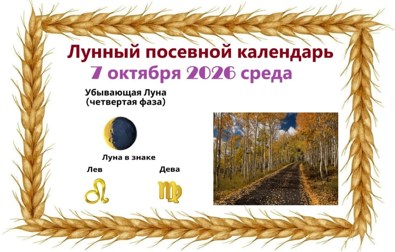 7️⃣ октября, среда