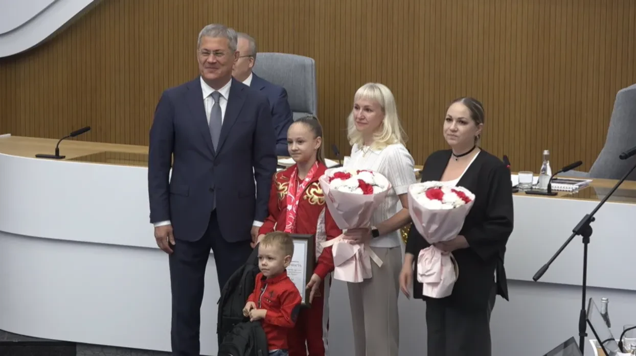 🏅 Юную гимнастку из Башкирии наградили за победу на первенстве Европы