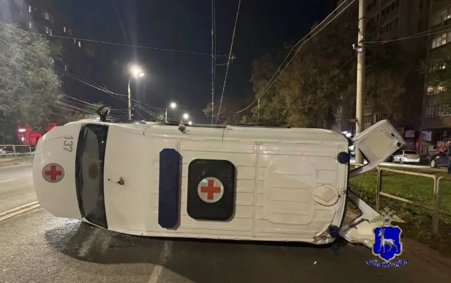 Три медработника пострадали в ДТП с участием скорой помощи