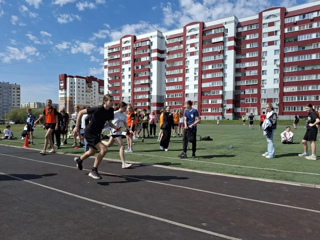 Наши ребята на муниципальном этапе "Президентских состязаний" 💪
