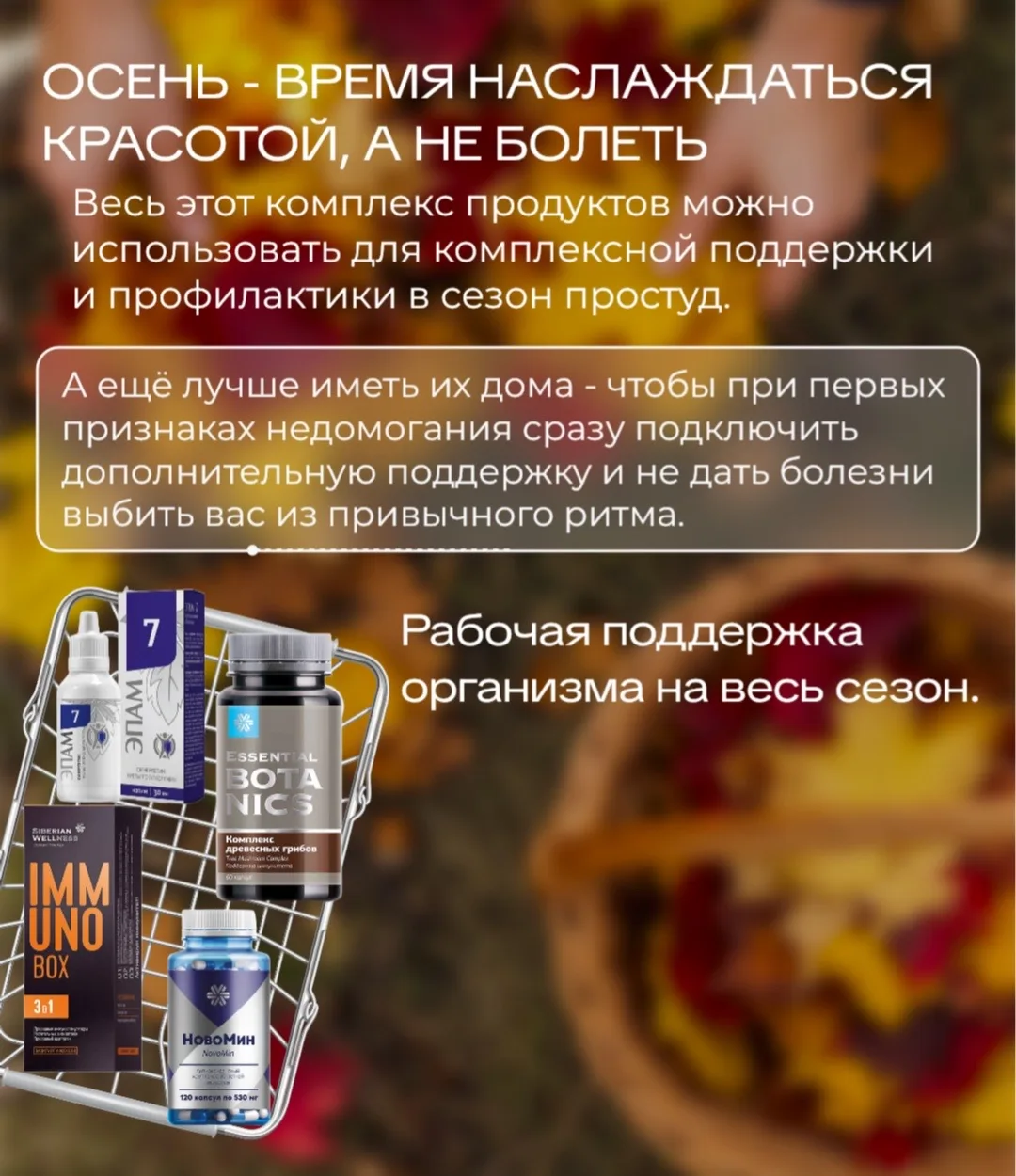 🍂 ОСЕНЬ - ВРЕМЯ НАСЛАЖДАТЬСЯ КРАСОТОЙ, А НЕ БРАТЬ БОЛЬНИЧНЫЙ