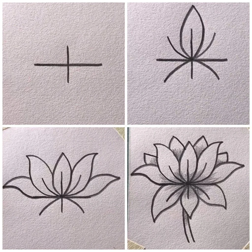 Рисуем цветок