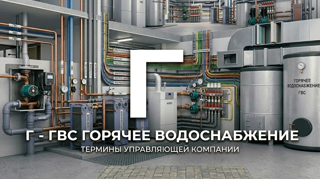 Рубрика "Словарь УК". Сегодня в нашем словаре буква-"Г".

ГВС — это не просто горячая вода из крана,