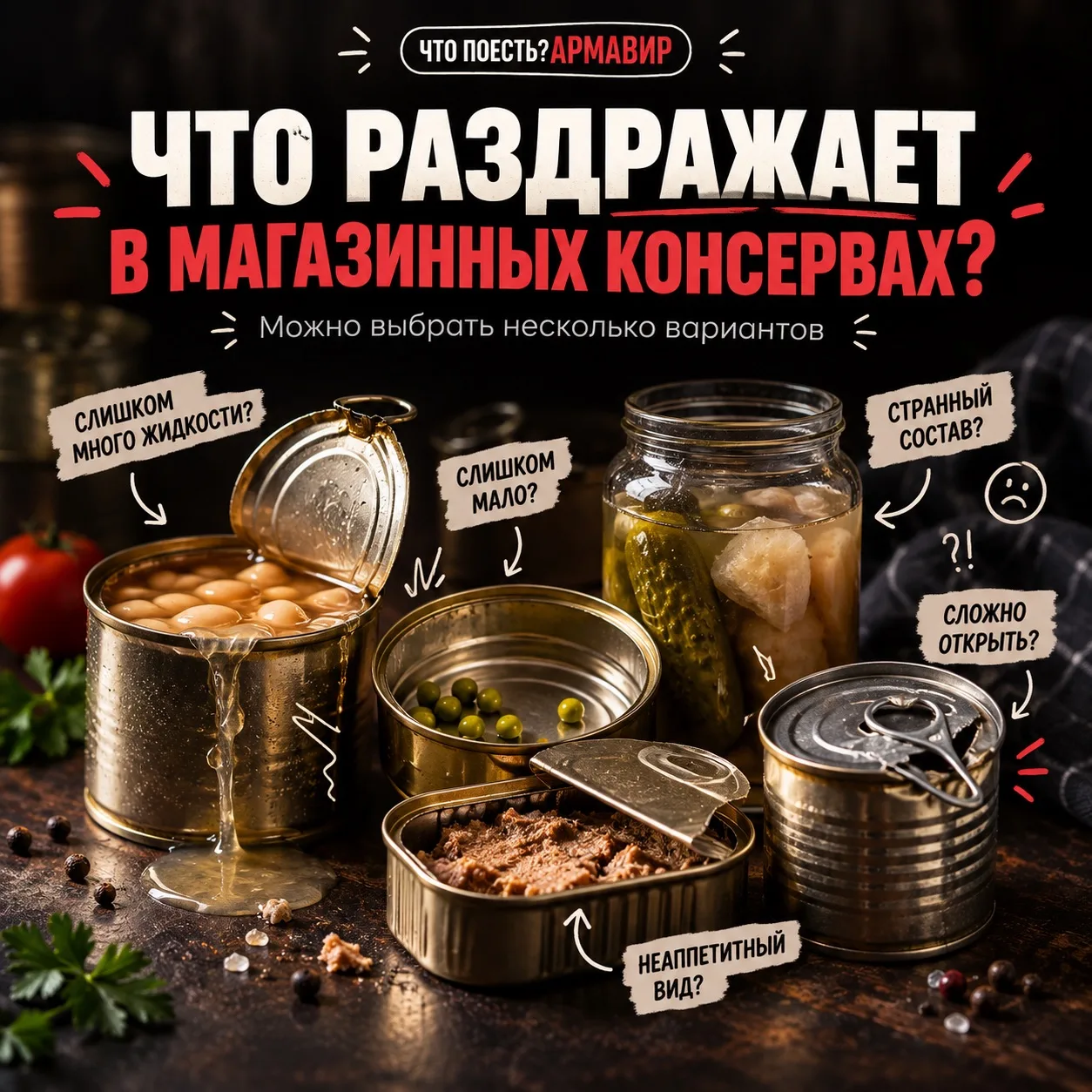 🥫 Открыл банку — а ожидания были повыше…