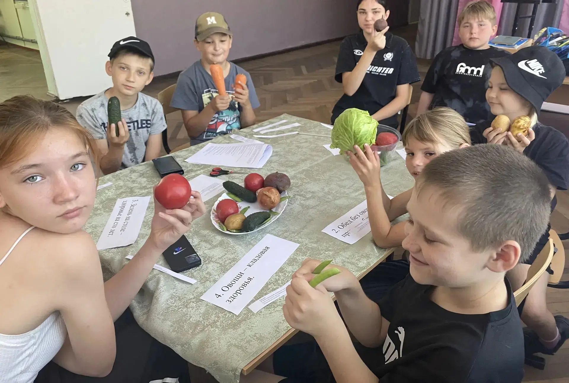 🍅🥕🥦16 июня — День свежих овощей🥒🫑🌶️

В стенах нашей школы прошёл яркий и познавательный праздн