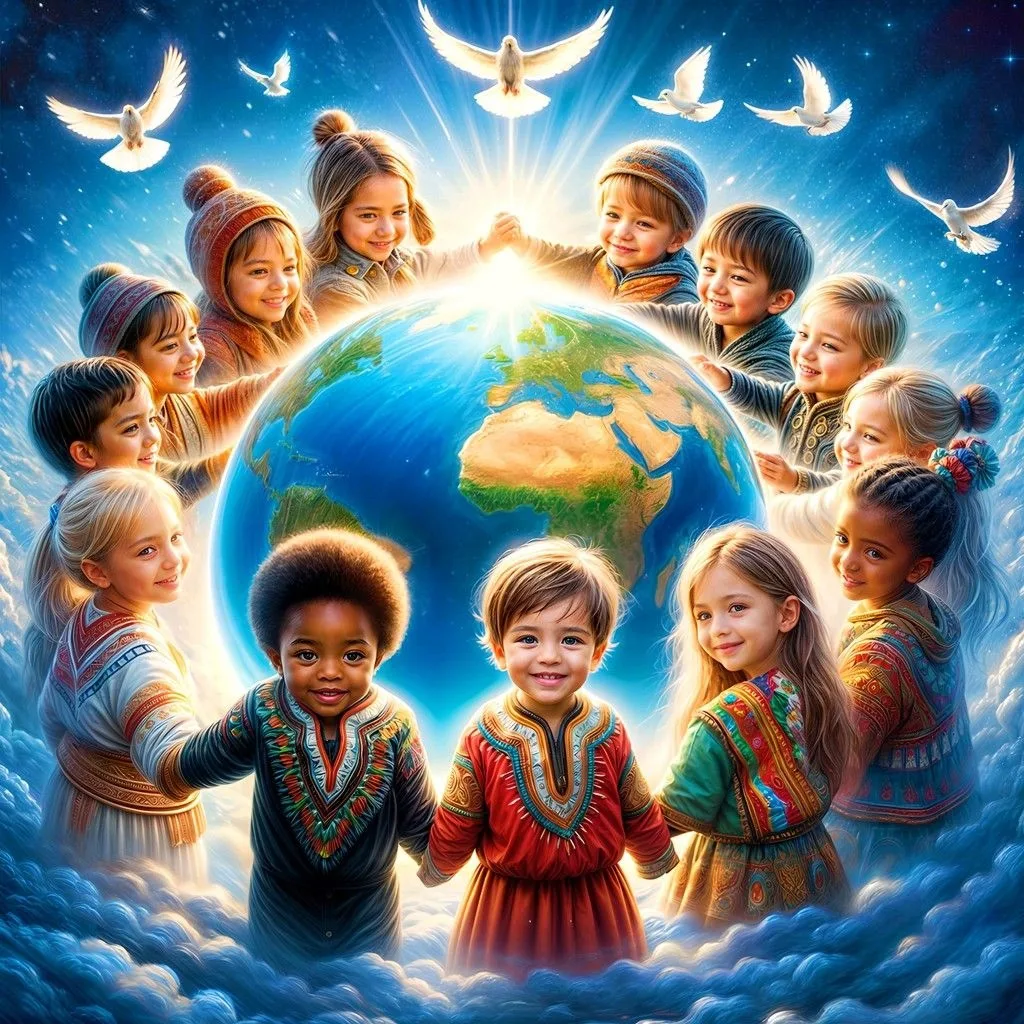 🎨🌍 Дружба народов глазами детей- Департамент по обеспечению деятельности мировых суде...