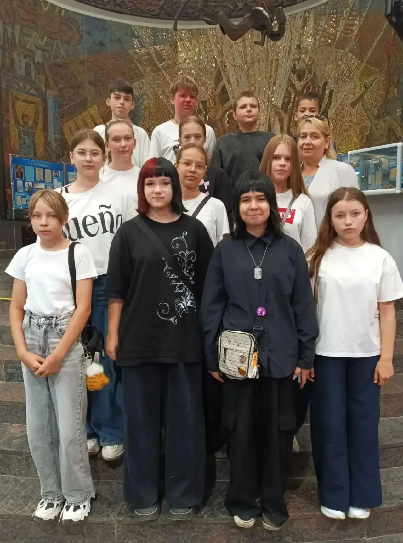 📆 Обучающиеся нашей школы посетили Мемориальный музей военного и трудового подвига 1941-1945 гг. 

