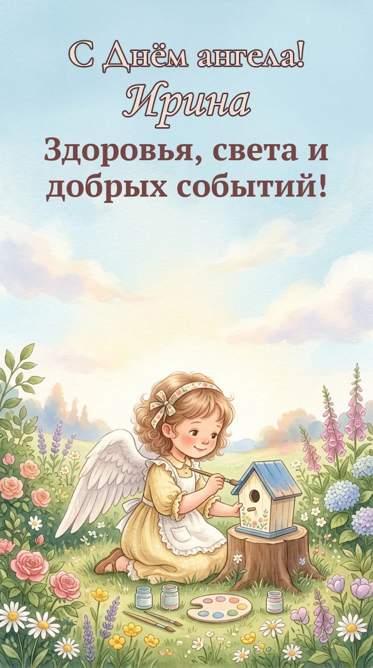 🕊️ 1 октября — с Днём ангела, Ирина!