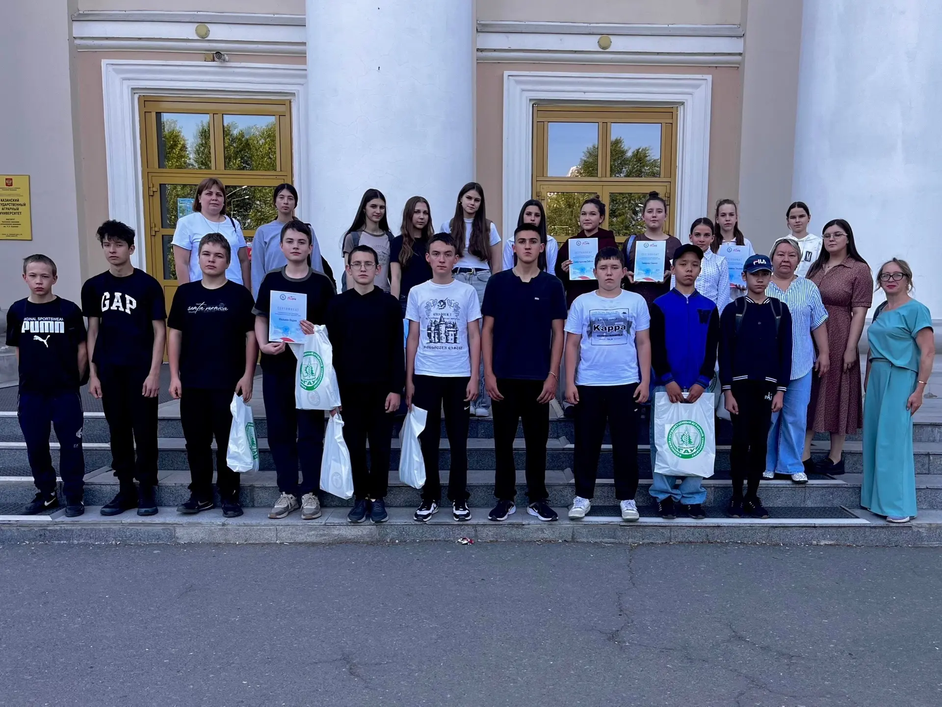 🌾 Наши ученики — в числе участников конкурса «АгроНТРИ» в Казани! 🌾