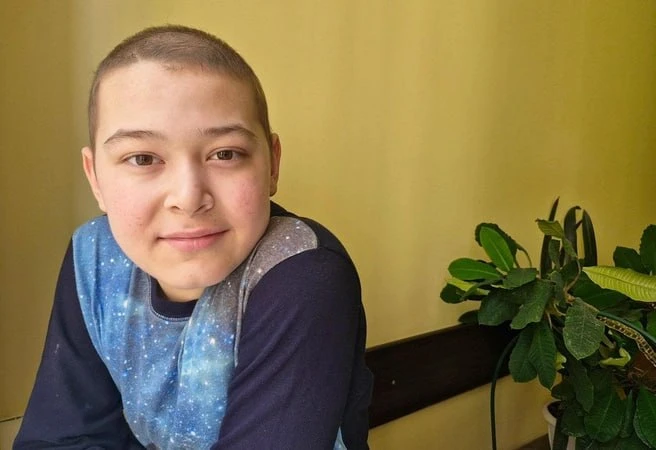 11-летнему Максиму Виноградову из Псковской области нужна помощь в лечении лимфомы Ходж...