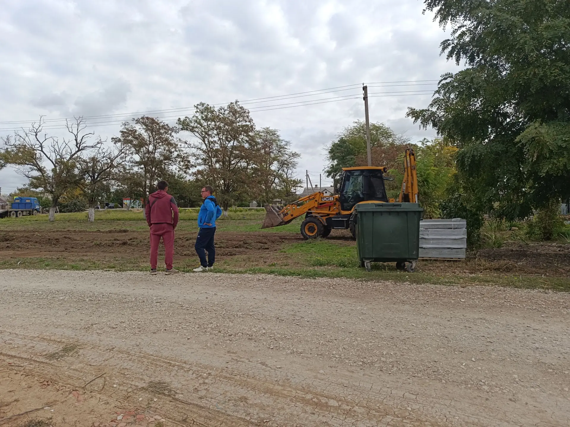 В селе Овощное стартовали работы по возведению долгожданной спортивной площадки по прое...