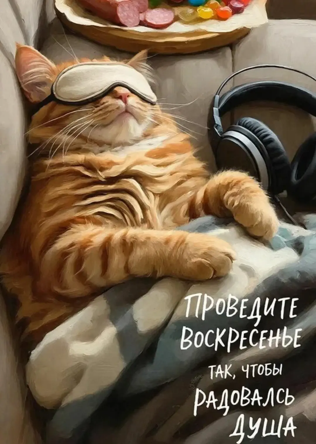 Я очень люблю воскресенье, особенно если не нужно вставать рано,куда-то, бежать или еха...
