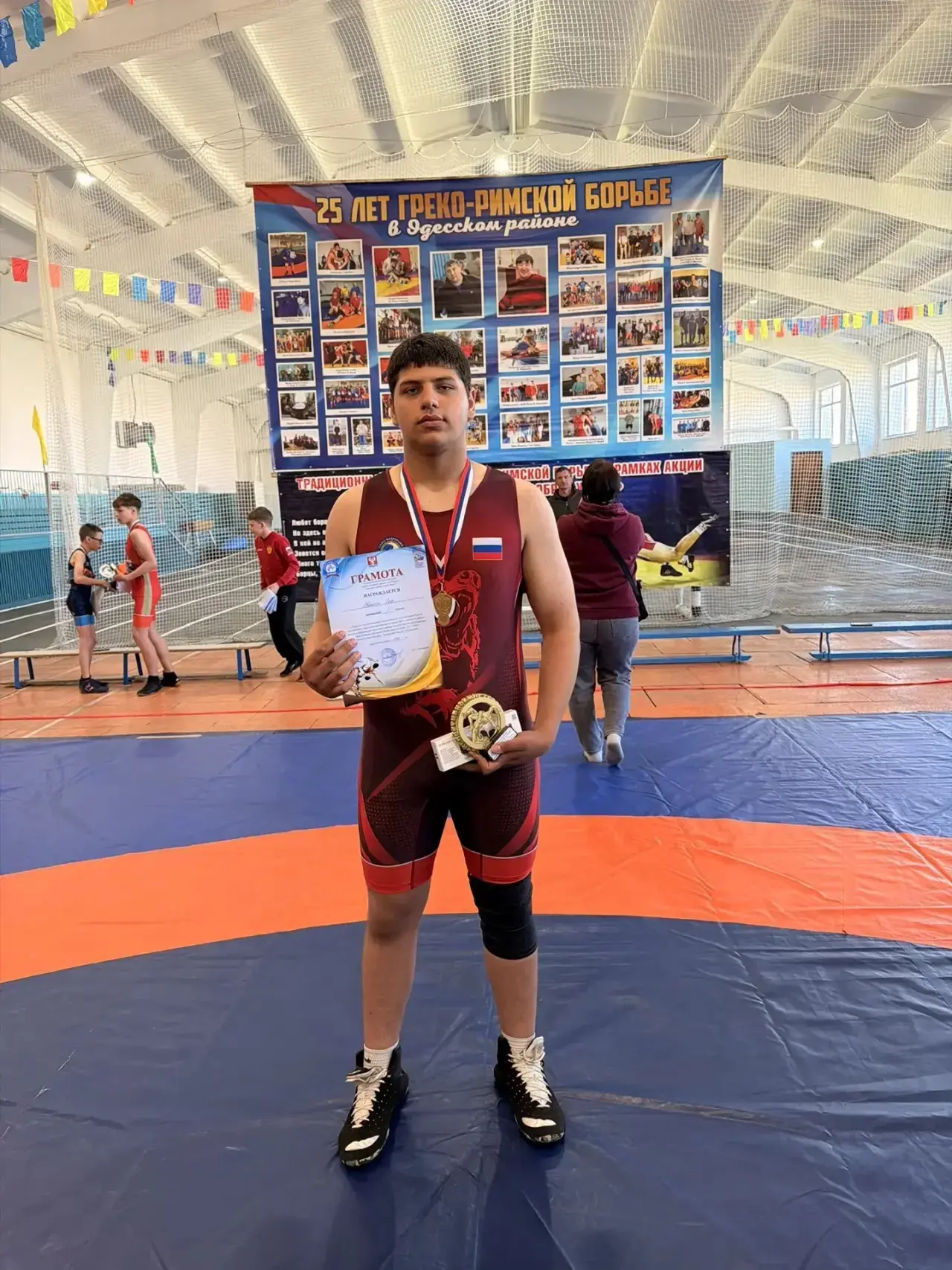 Гор Авакян — первое место по греко-римской борьбе 🥇