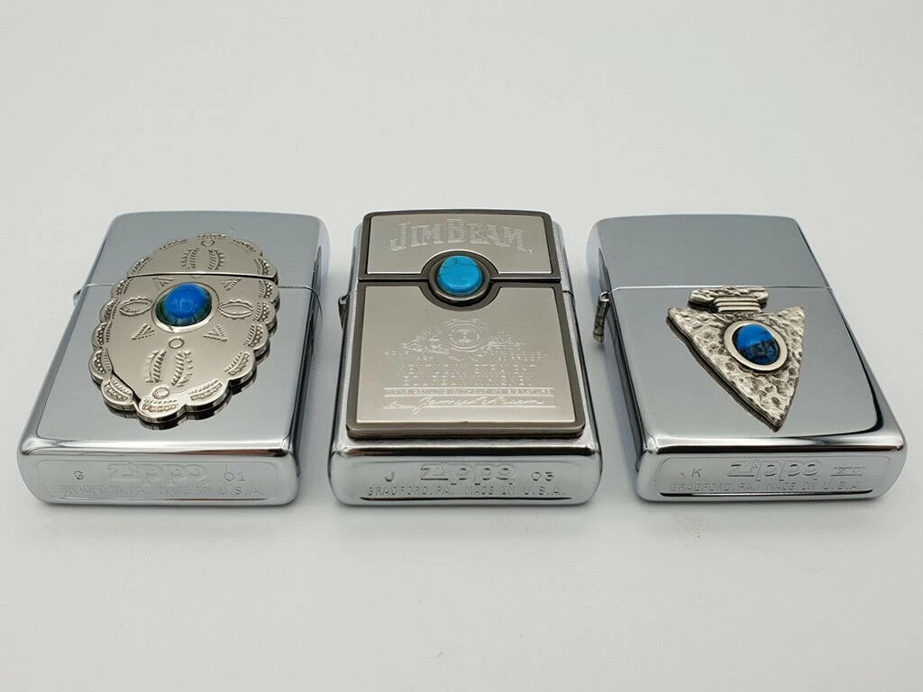 Zippo Turquoise Collection.