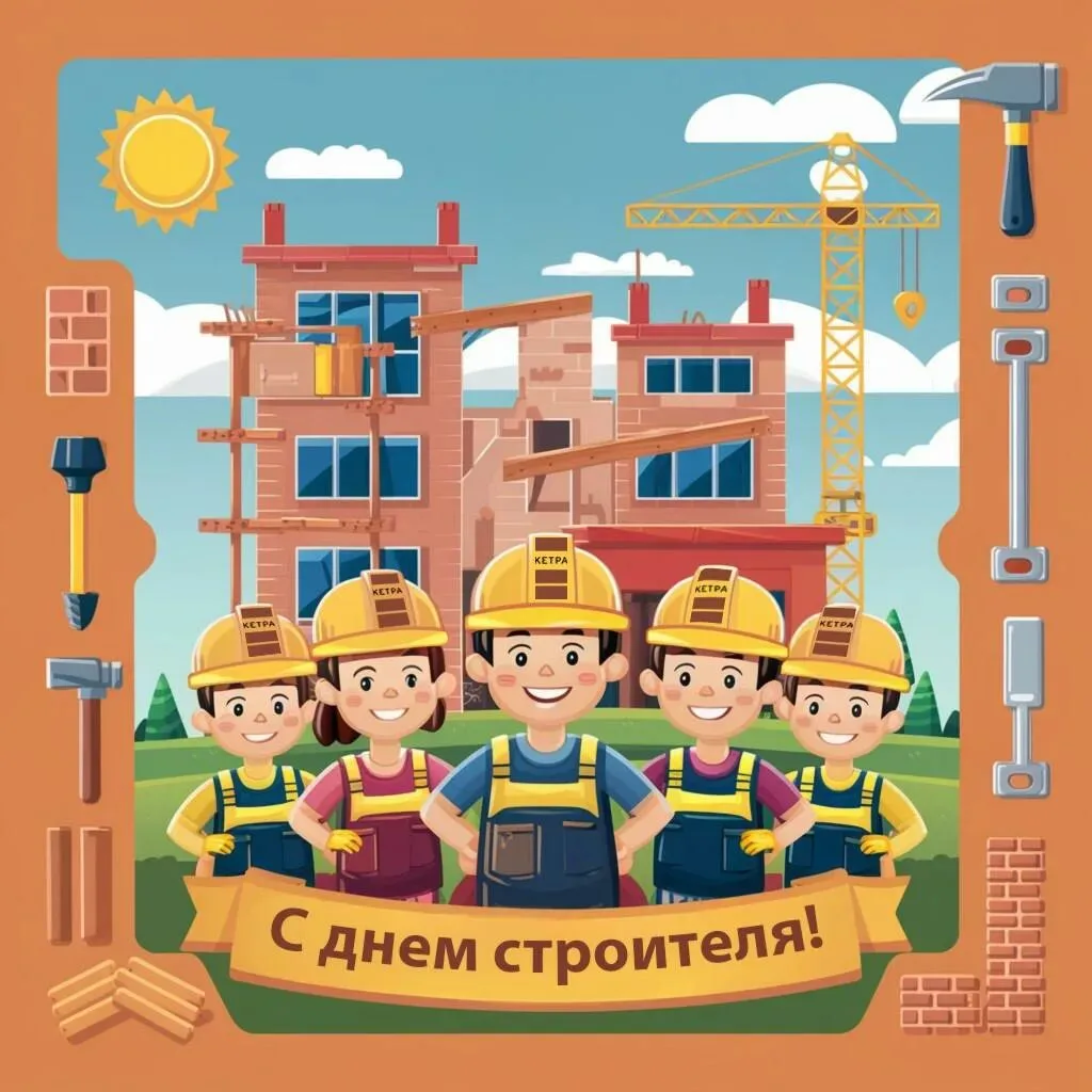 10 августа - День строителя! 👷♂️