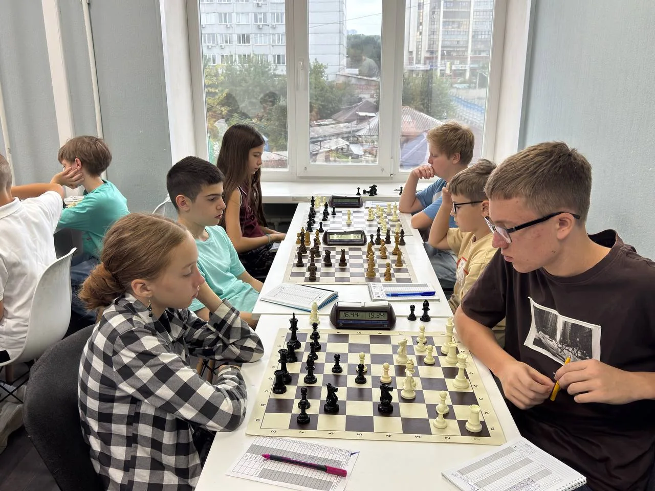 ♟ Жеребьёвка и результаты турниров по классическим шахматам в рамках интенсива на Кирен...