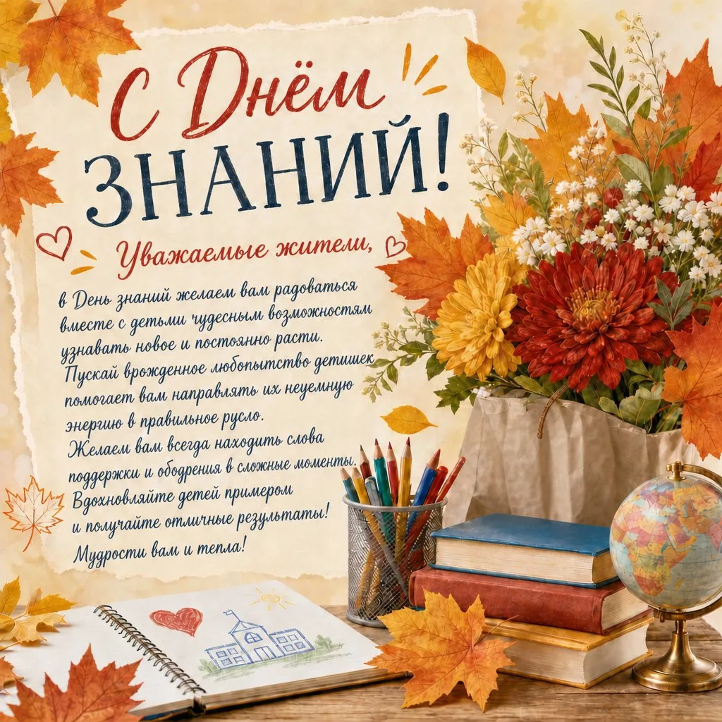 Уважаемые жители, с праздником!