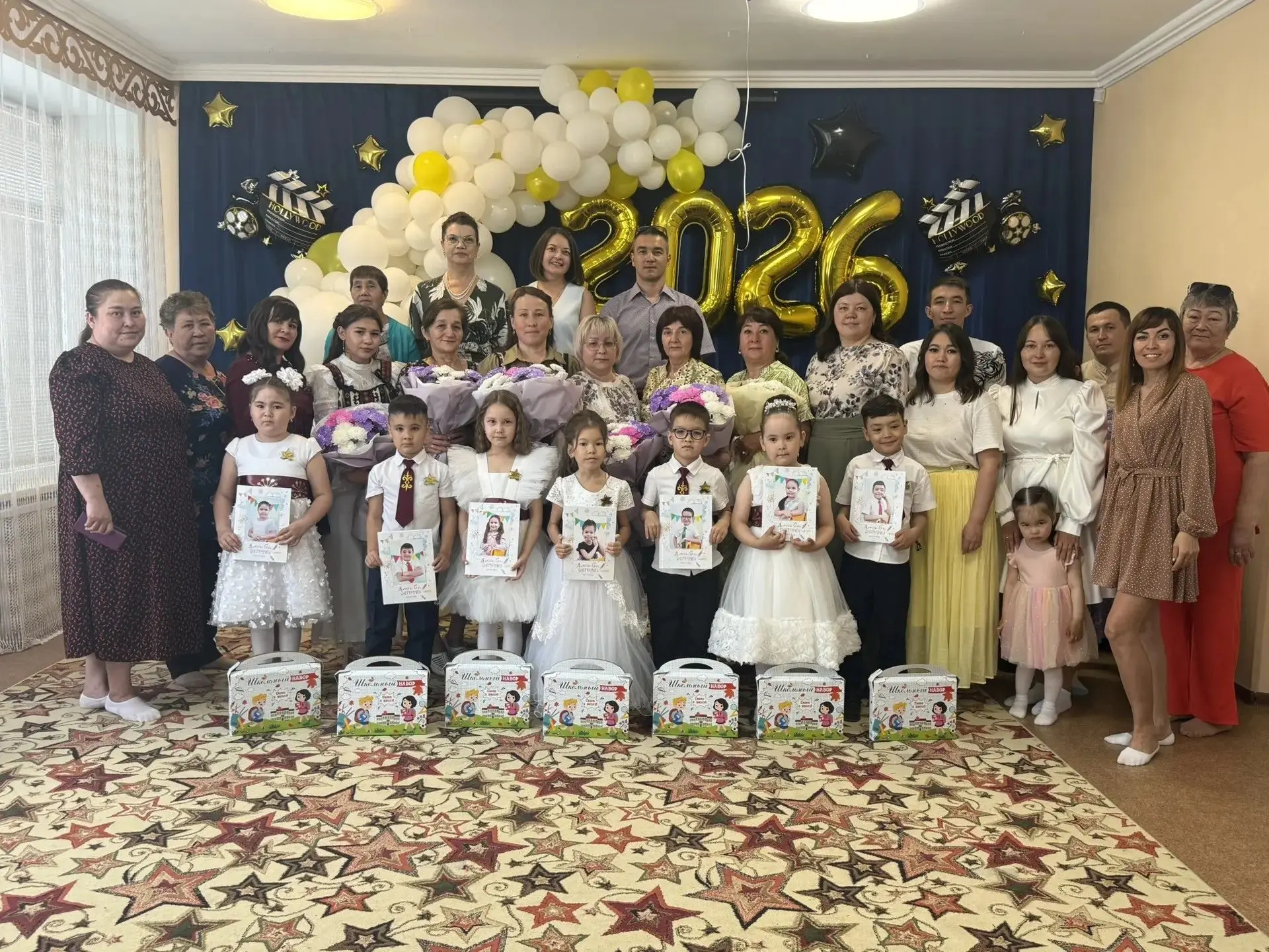 Аҡ юл һеҙгә балалар!"Ҡарһылыу" балалар баҡсаһының "Күбәләктәр" төркөмдә гөрләп сығарылы...