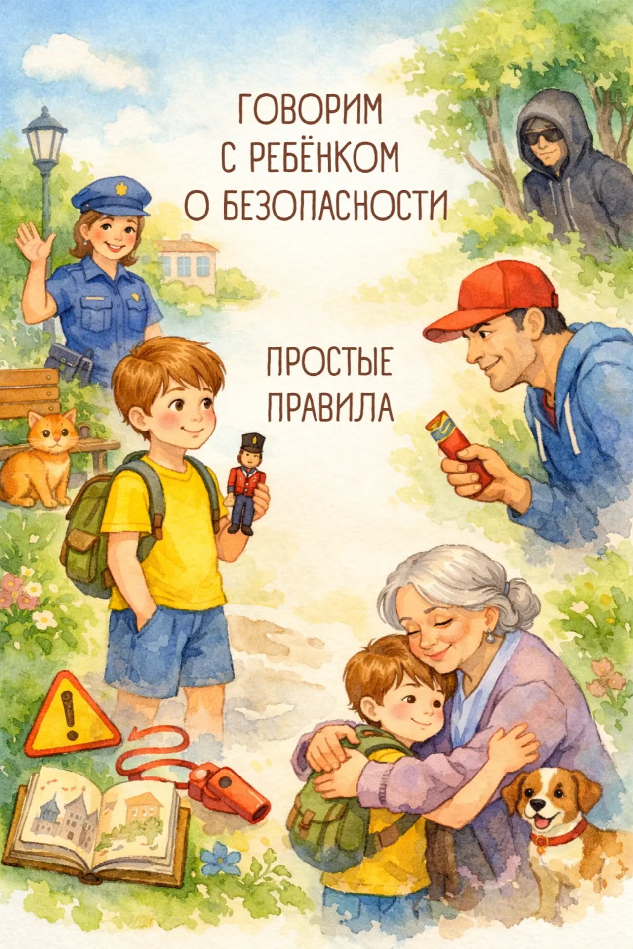 🌿 Разговор с ребенком перед сказкой.   Самое главное, не пугайте страшными историями. Наша задача — 