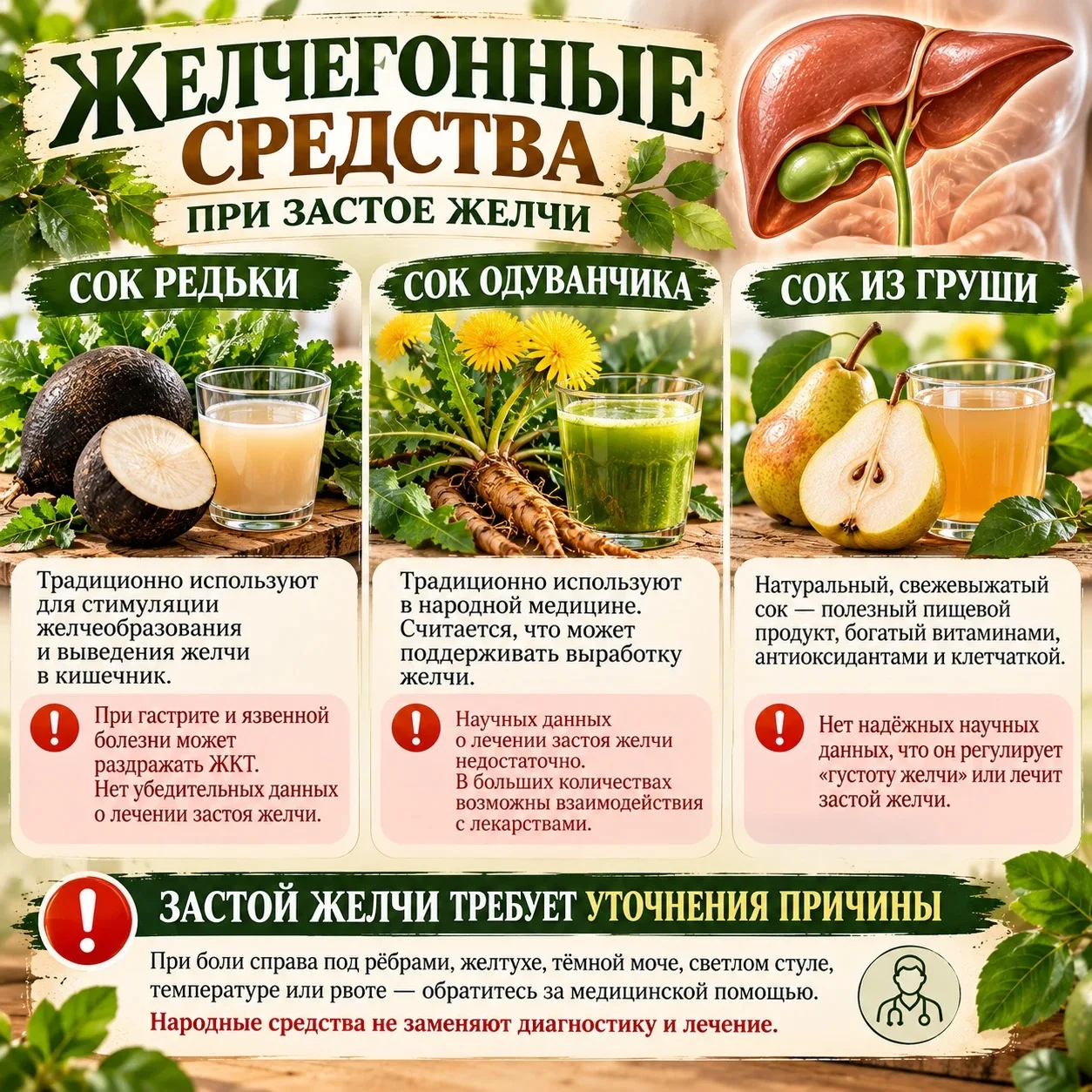 🌿 Поддержи здоровье желчного пузыря!