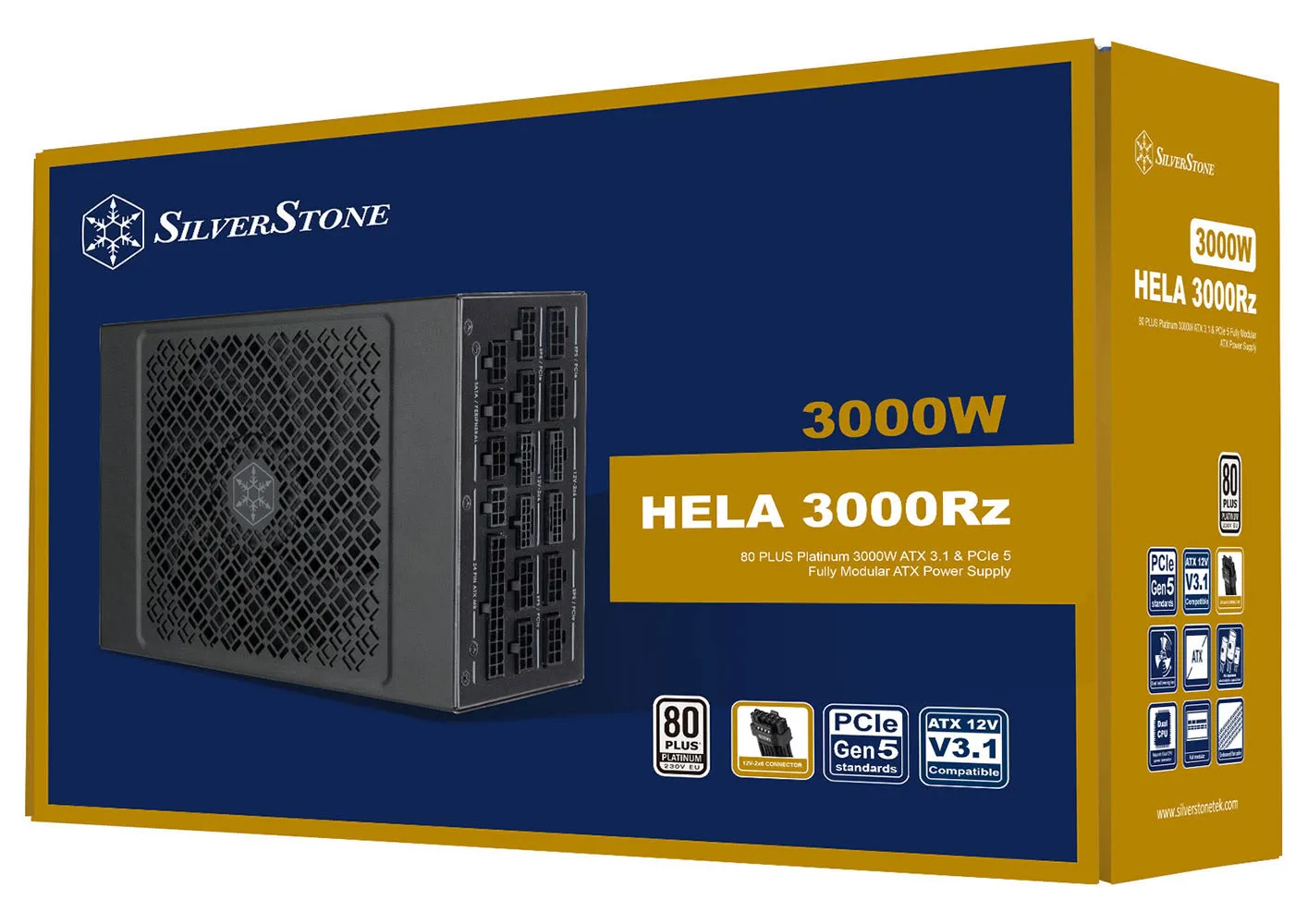 Сегодня компания SilverStone представила HELA 3000Rz — высокопроизводительный блок пита...