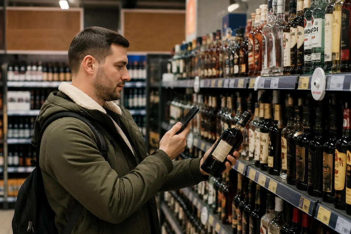Проверить качество и легальность продажи алкоголя с помощью приложения «Антиконтрафакт Алко»

Прил