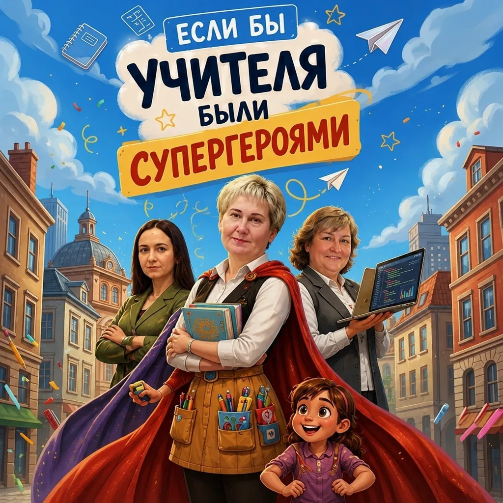 Если бы учителя были супергероями…