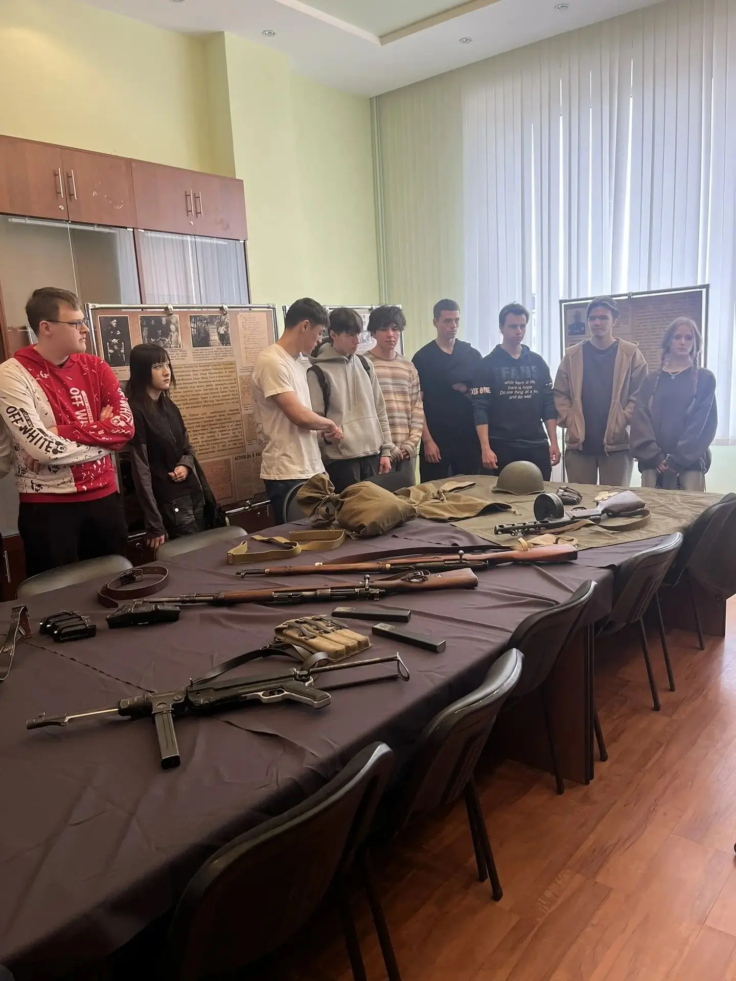 Студенты Многопрофильного колледжа с 5 по 8 мая посетили в Музее Братского государственного универси