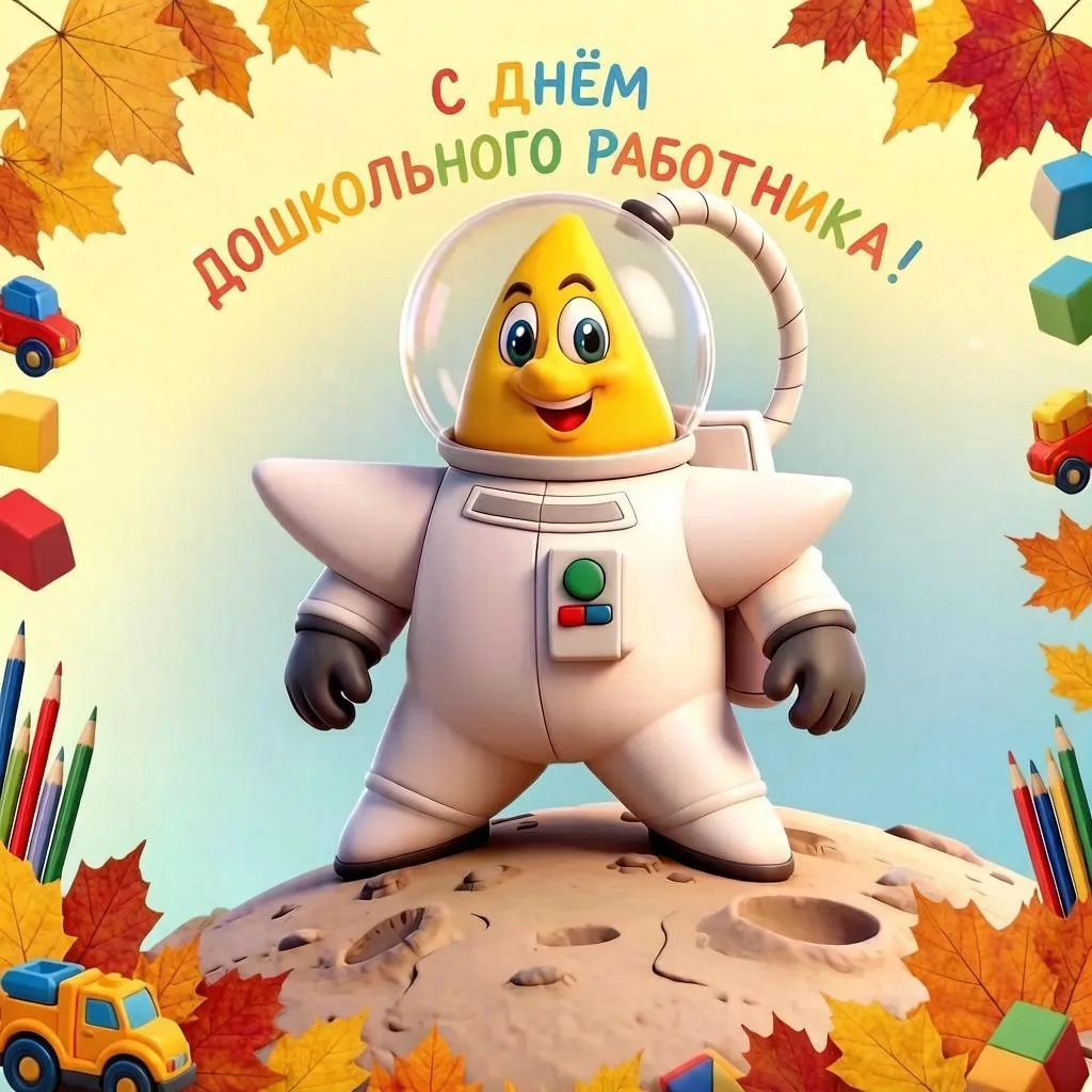 🎉 С Днём дошкольного работника, дорогие наши педагоги и все, кто делает детство ярче! 🎉