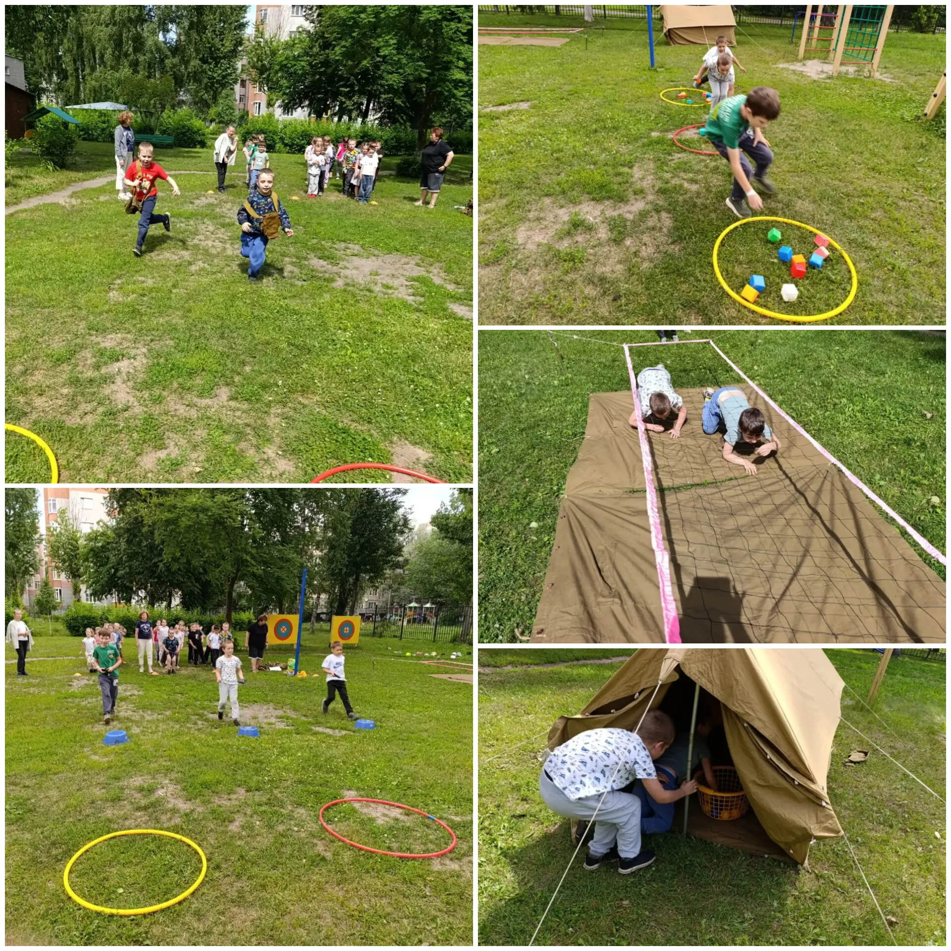 🎉 Сегодня в нашем детском саду прошла военно-спортивная игра «Зарница».

👫🎒💧🏃‍➡️ Ребята познако