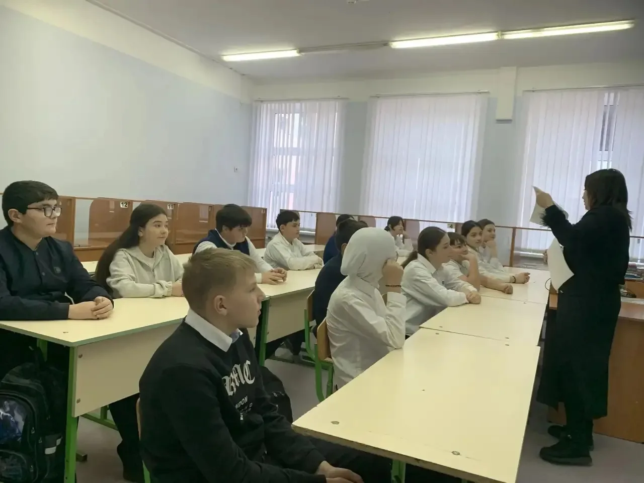 19 марта  2026 в МБОУ КГО «Средняя школа №3 им. Х.У.Богатырёва» прошло проектное занятие "Поговори с