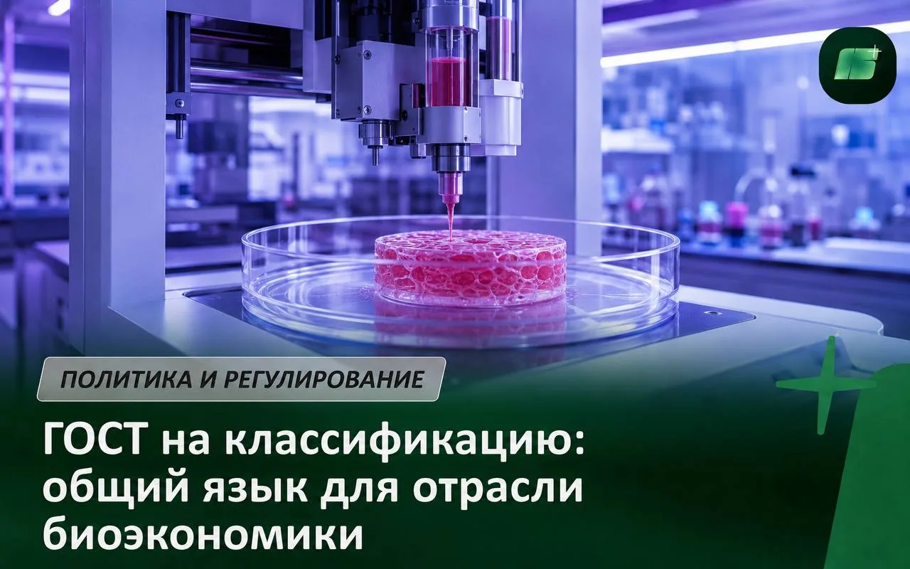 ГОСТ на классификацию: общий язык для отрасли биоэкономики